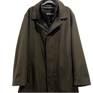 LN Jos A Bank Traveller’s Collection Sz 42R Olive Green Layered All Season Coat